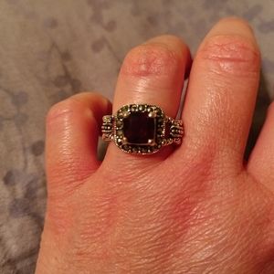 Ring silver plated 7